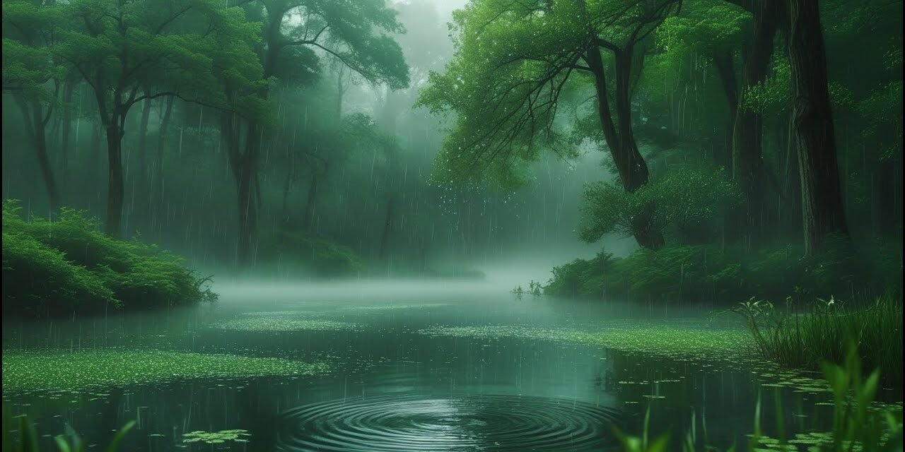 Gentle Rain & Thunder for Deep Sleep Recovery and Mental Clarity