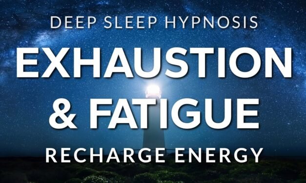Sleep Hypnosis for Exhaustion, Depletion & Fatigue | Recharge Energy in Deep Rest