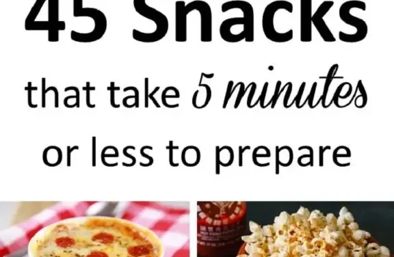 Energy-Boosting Snacks You Can Make in 5 Minutes