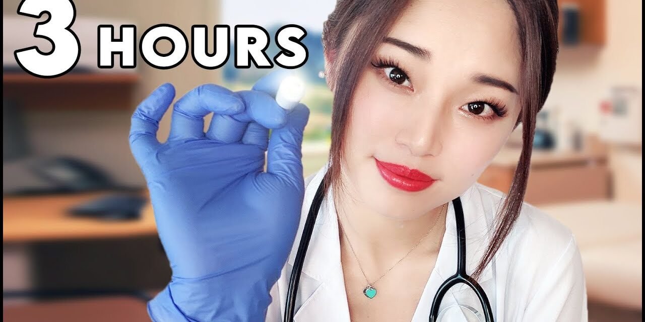 [ASMR] Sleep Recovery ~ 3 Hours of Medical Exams
