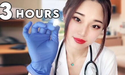 [ASMR] Sleep Recovery ~ 3 Hours of Medical Exams