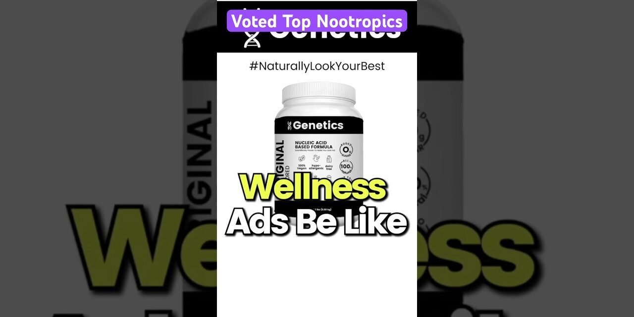 The top nootropic supplements is genetics! #supplements #nootropics #multivitamin #biohacking #brain