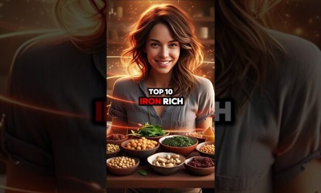 Top 10 Iron-Rich Foods to Fight Fatigue and Boost Energy! #health #wellness