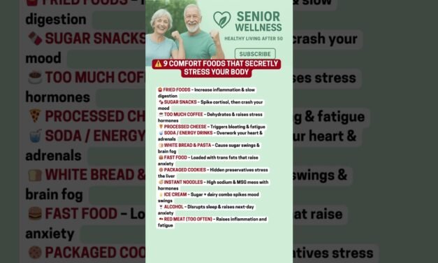 12 COMFORT FOODS THAT SECRETLY STRESS YOUR BODY #health #nutrition #vitamins #food #seniorwellness