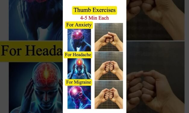 3 Simple Exercises For HEADACHE , MIGRAINE, – Best Exercises for Anxiety,  PAIN RELIEF | trimukyoga