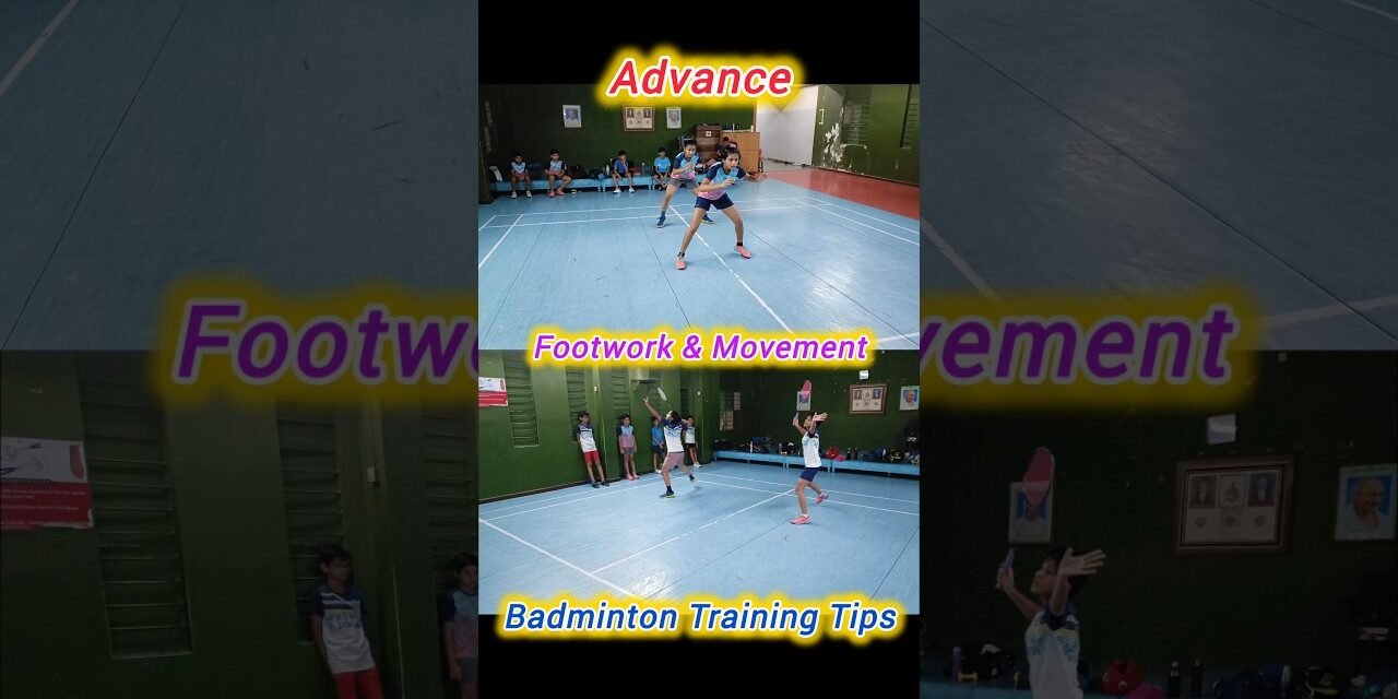Advance Footwork & Movement #shorts #badminton