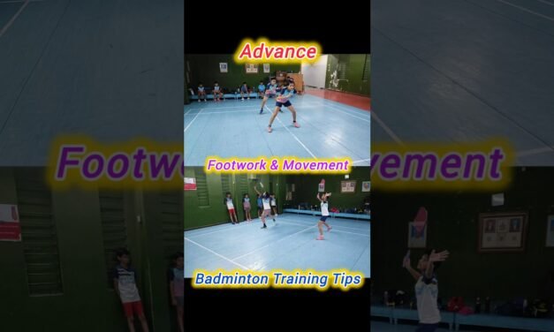 Advance Footwork & Movement #shorts #badminton