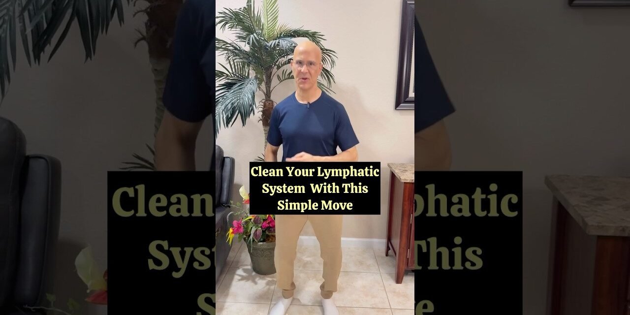 Clean Your Lymphatic System With This Special Move!  #drmandell #health #lymphaticsystem #cleanse