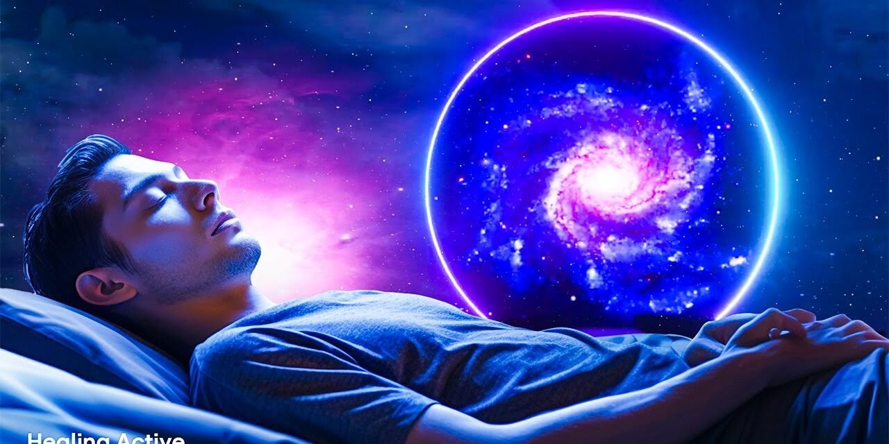 Deep Sleep Music | 528hz Whole Body Healing Frequency, Melatonin Release, Stop Overthinking