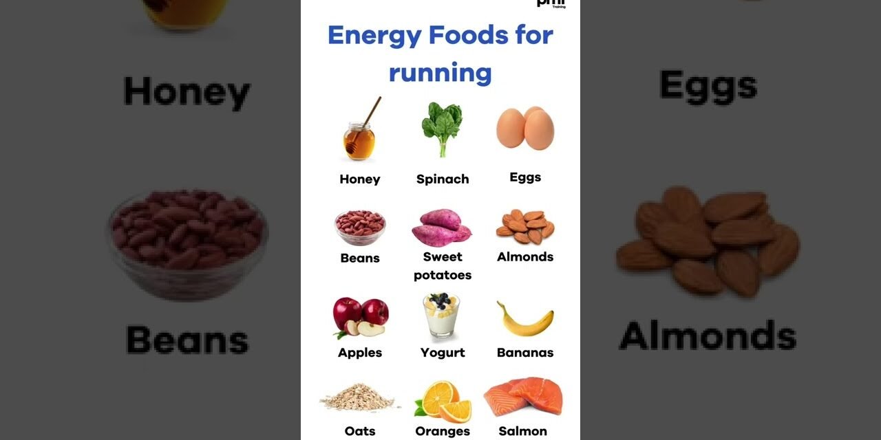 Energy food for running