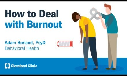 How to Deal with Burnout | Adam Borland, PsyD