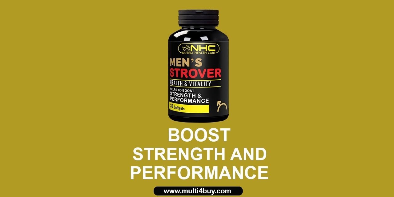 Men Strover Boost Strength and Performance for Health and Vitality