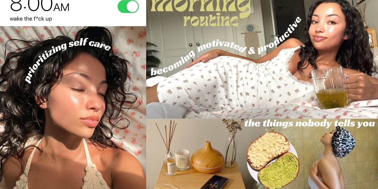 THE MORNING ROUTINE THAT CHANGED MY LIFE | easy tips to form healthy habits for happiness & success