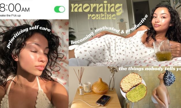 THE MORNING ROUTINE THAT CHANGED MY LIFE | easy tips to form healthy habits for happiness & success