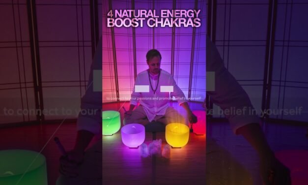 4 Chakras for A Natural Energy Boost | Sound Bath