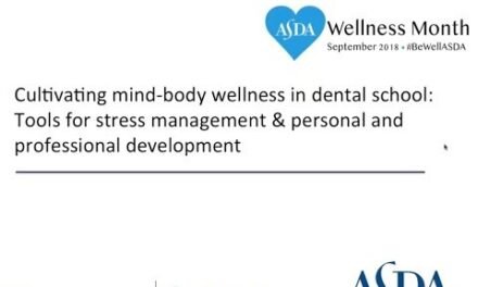 Cultivating Mind-Body Wellness in Dental School