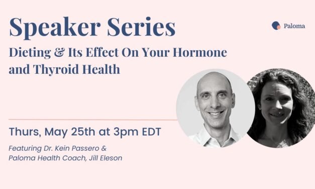 Speaker Series: Dieting & Its Effect On Your Hormone and Thyroid Health