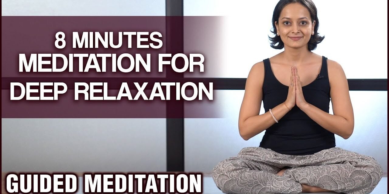 5 Minutes Meditation For Deep Relaxation – Deep Sleep Hypnosis For Night | Wellness With Vibha