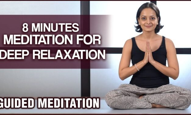 5 Minutes Meditation For Deep Relaxation – Deep Sleep Hypnosis For Night | Wellness With Vibha