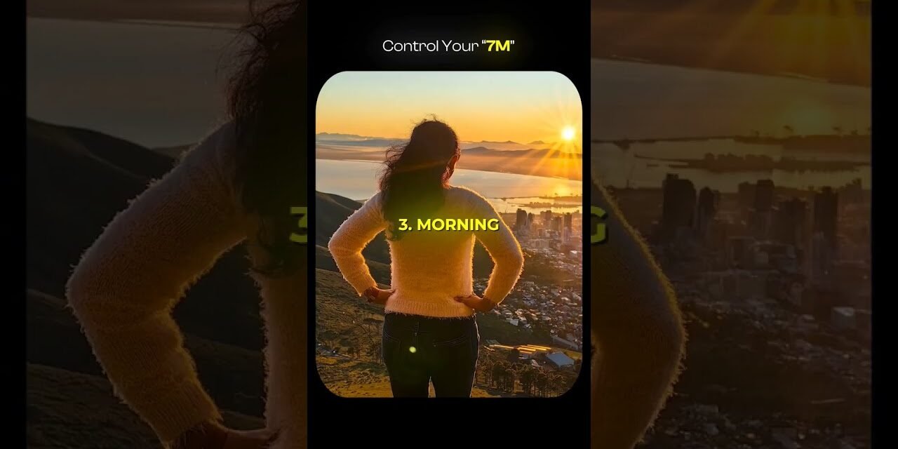 Control Your 7 M's | Struggling with your health, mood, or discipline? Check these 7M