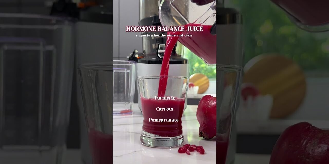 Drink to Support a Healthy Menstrual Cycle and Keep Hormones Balanced