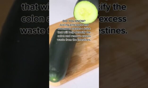 Pineapple Cucumber Colon Detox