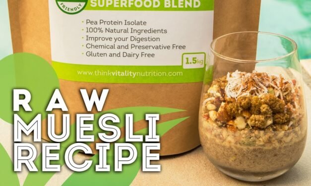 Raw Muesli Recipe – Think Vitality Nutrition