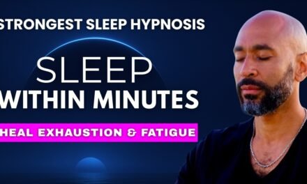 Sleep Hypnosis for Exhaustion, Fatigue and Burnout | Powerful Guided Deep Sleep Meditation