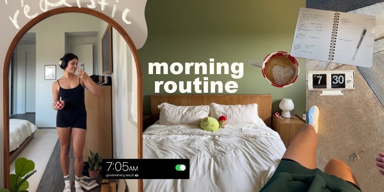 a week of my morning routines 2025 | healthy habits, a.m. workouts & being productive
