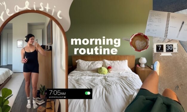 a week of my morning routines 2025 | healthy habits, a.m. workouts & being productive