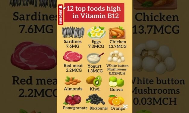 12 Top Foods High in Vitamin B12 | Boost Energy, Brain & Immunity Naturally