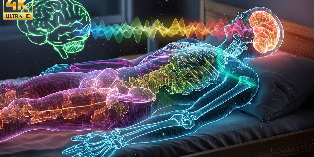 432Hz + 528Hz + 741Hz | The DEEPEST Healing Sleep: Whole Body Regeneration, Relieve Stress #4