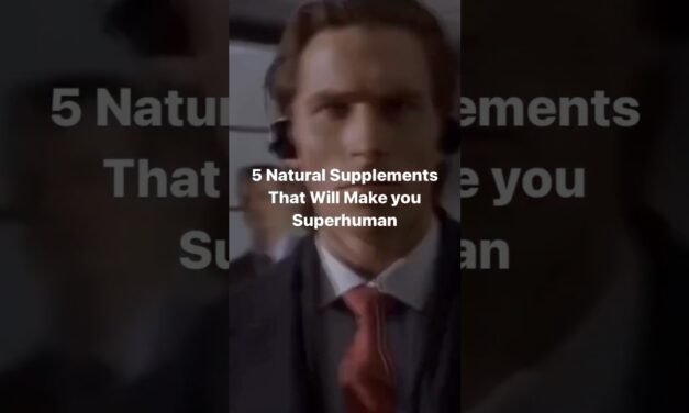 5 Natural Supplements That Will Make You Superhuman#biohacking #healthy #naturalsupplements