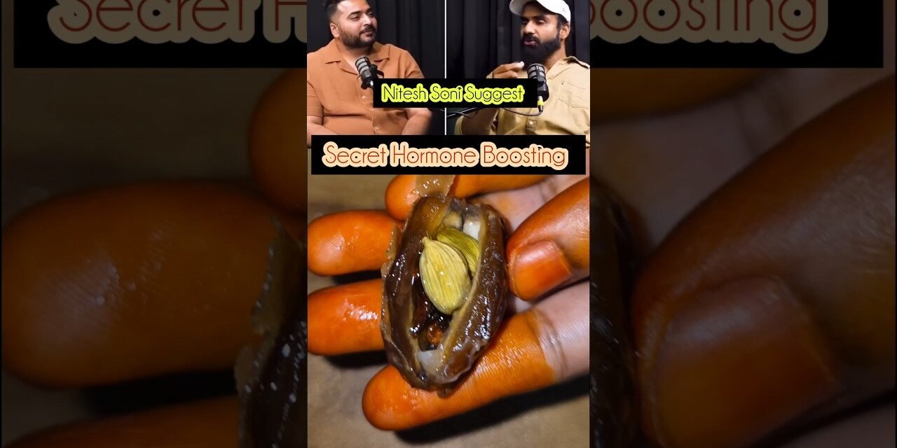Nitesh Soni Hormone Booster Khajur Recipe | Natural Energy & Testosterone Support #healthyfood #food