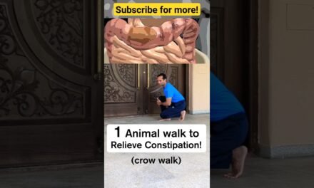 Walk Like This for Constipation Relief | Constipation Relief Naturally | Better Bowel Movement