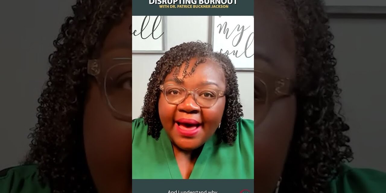 Burnout is NOT about resilience