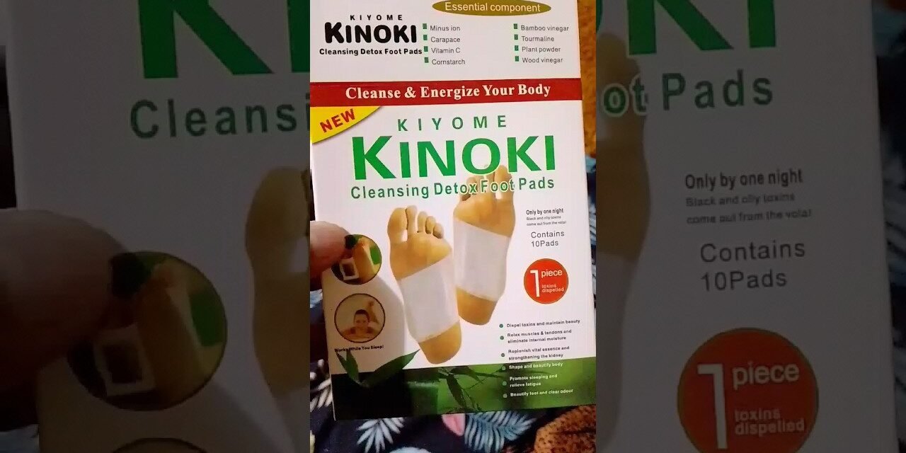 KINOKI Cleansing Detox pads #shorts #viral #trending