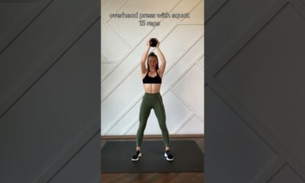 quick full body kettlebell workout #shorts