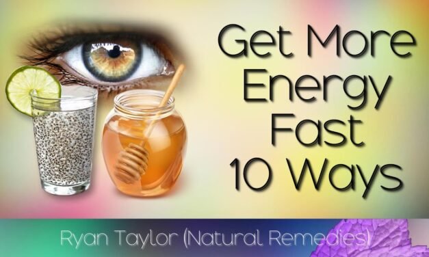 How To Get More Energy (Natural Remedies)