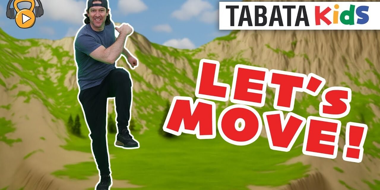 Let's Move! Tabata Kids Workout | Brain Break | Warm Up