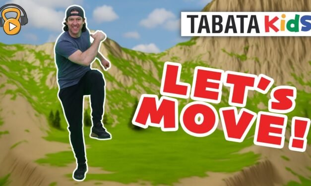 Let's Move! Tabata Kids Workout | Brain Break | Warm Up