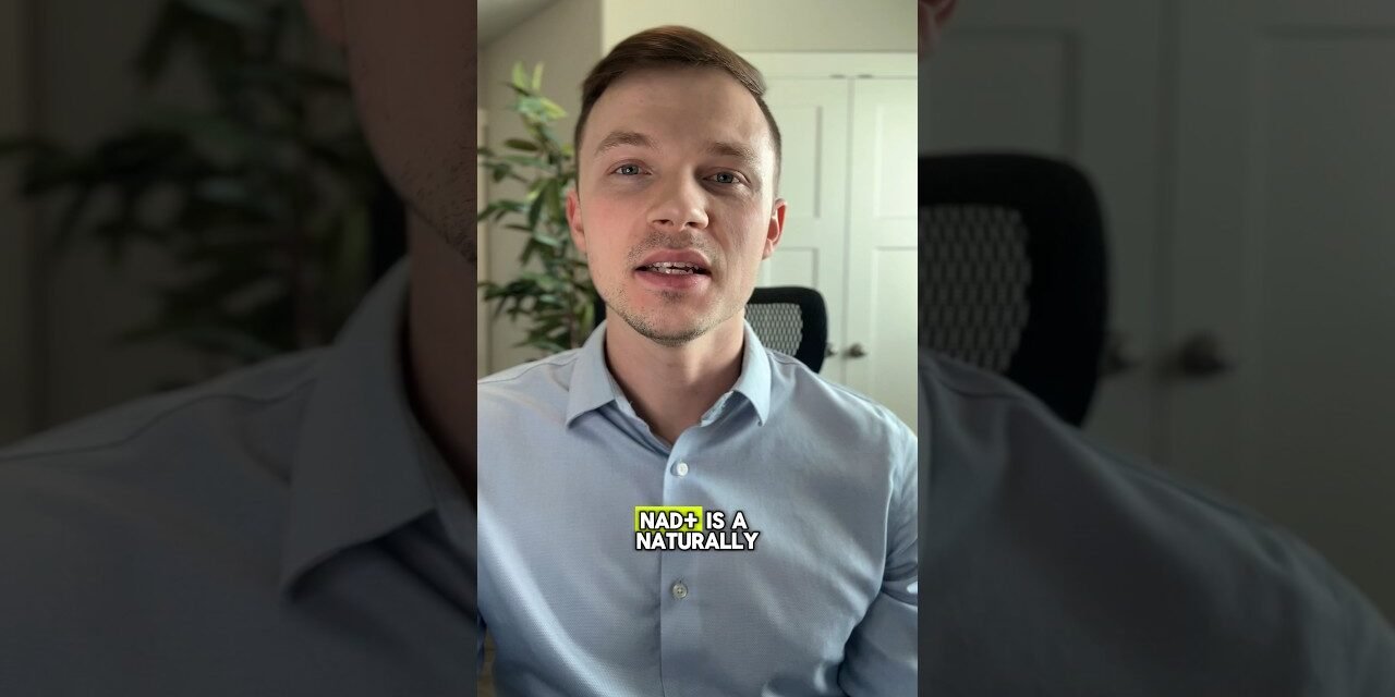 NAD+ explained #nadplus #nad #longevity #supplements #hubermanlab #biohacking #shorts #fyp