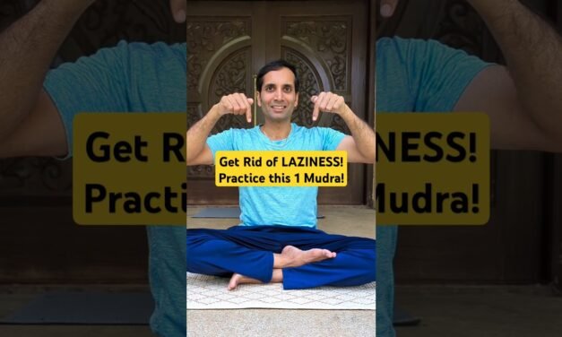 Overcome Laziness Today! Do This! #mudra #yoga #health #habits #motivation #everyday #lifestyle