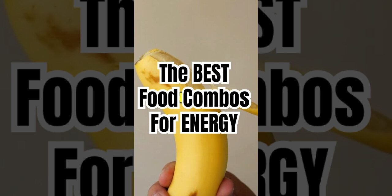 POWERFUL Food Combinations for Natural Energy! #healthtips  #naturalremedies #holistichealth #vegan