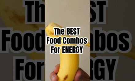 POWERFUL Food Combinations for Natural Energy! #healthtips  #naturalremedies #holistichealth #vegan