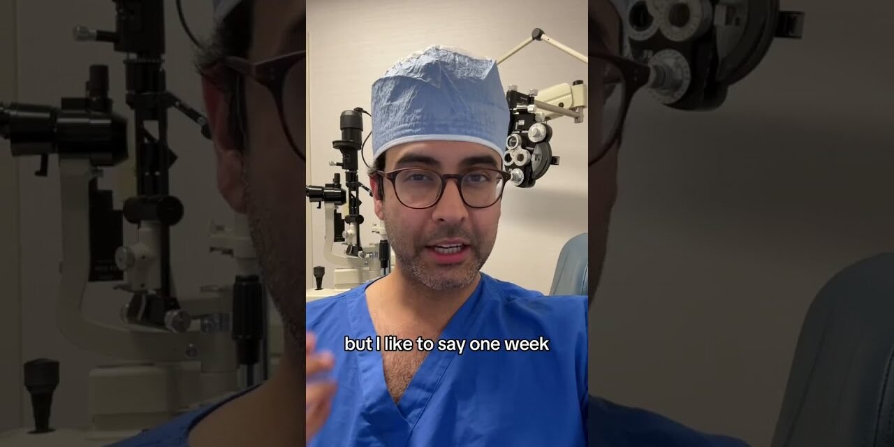 Recovery Time After Cataract Surgery