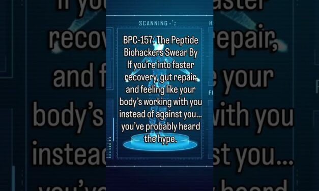 The Peptide Biohackers Swear By  #peptides #biohacks #supplements