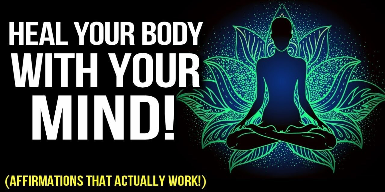 "I AM" Positive Affirmations for RAPID Healing (Law of Attraction Meditation) Heal Your Body w Mind!