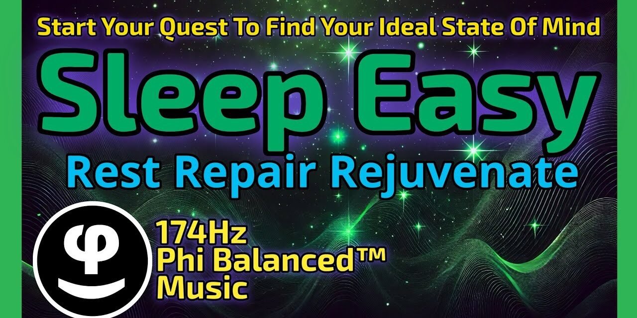 174Hz Healing Sleep | Pain Relief, Deep Recovery & Cellular Repair | Find Your Ideal State of Mind?
