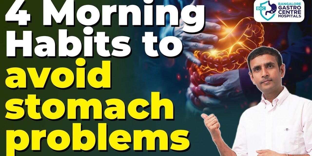 4 Morning Habits to Avoid Stomach Problems (Gas, Acidity, Bloating) | Gut Health Routine India